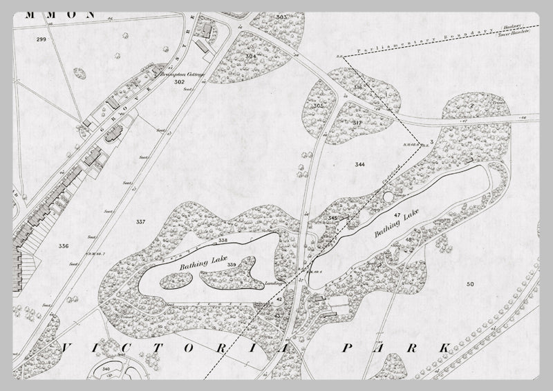 London 1872 Ordnance Survey Map - Sheet XIX - Hackney