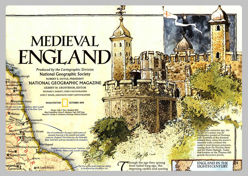 1979 - Map of Medieval Britain