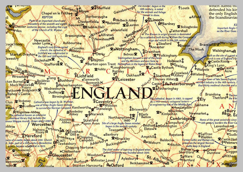 1979 - Map of Medieval Britain