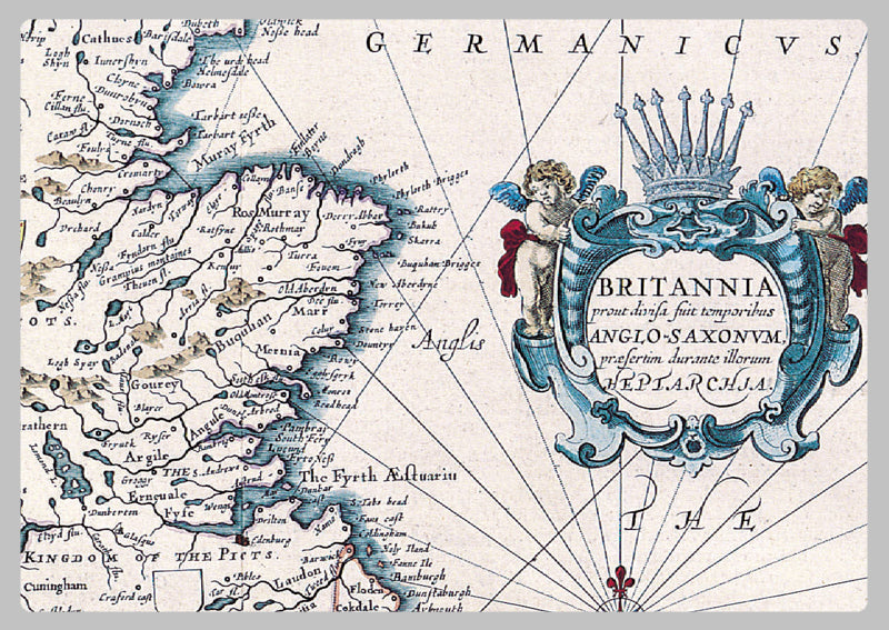 1646 - British Isles Map by Willem Blaeu