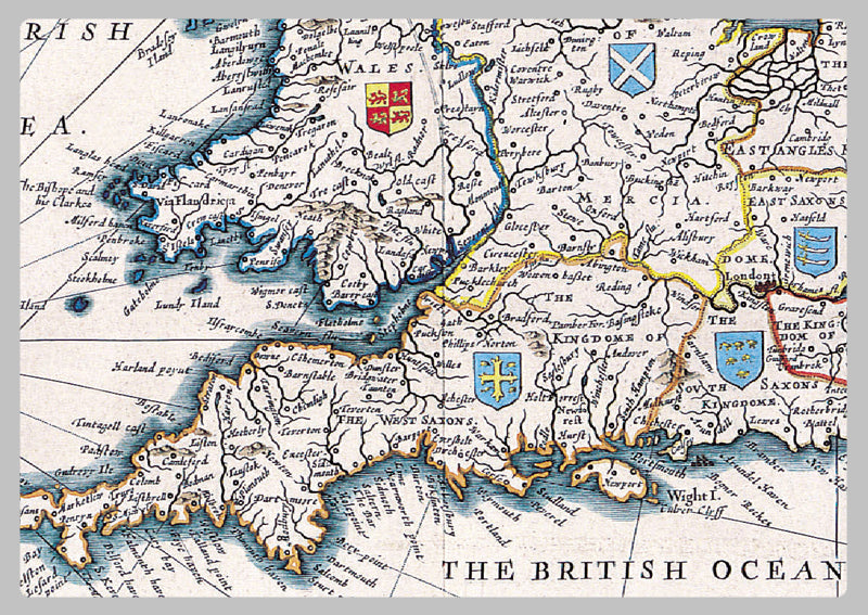 1646 - British Isles Map by Willem Blaeu