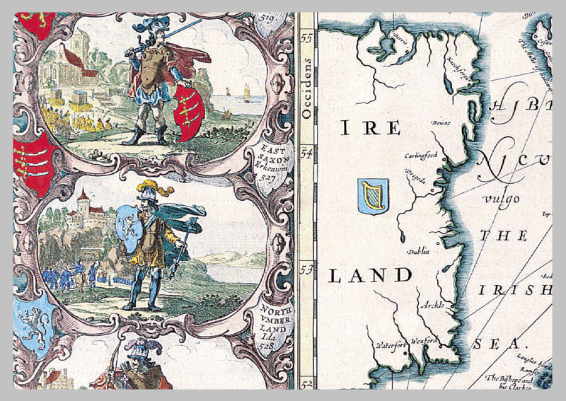 1646 - British Isles Map by Willem Blaeu