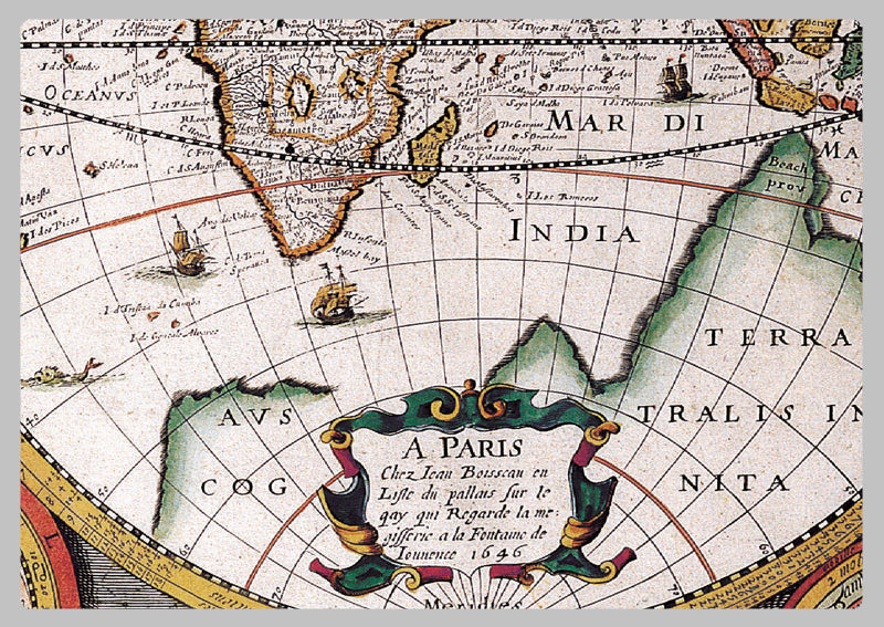 1646 - World Map by Jean Boisseau
