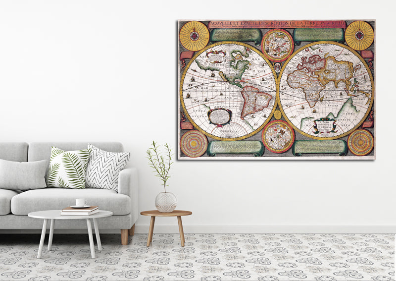 1646 - World Map by Jean Boisseau