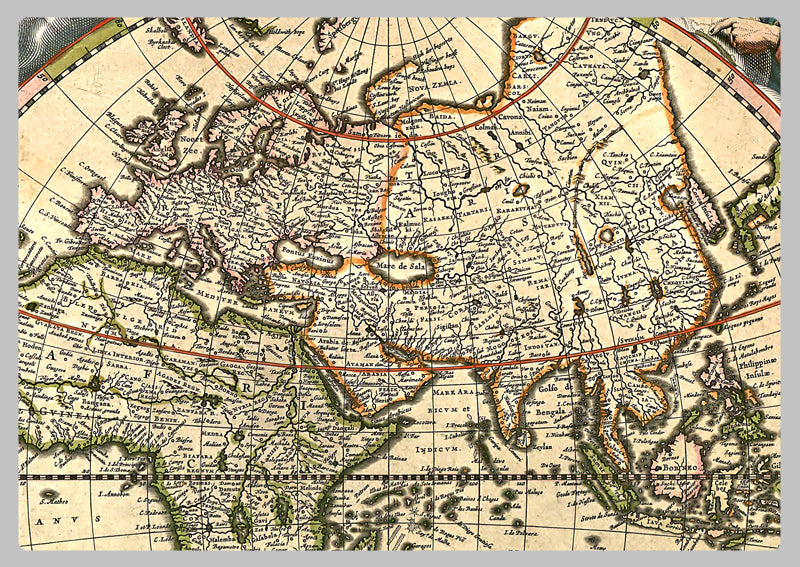 1662 - Map of the World by Joan Blaeu