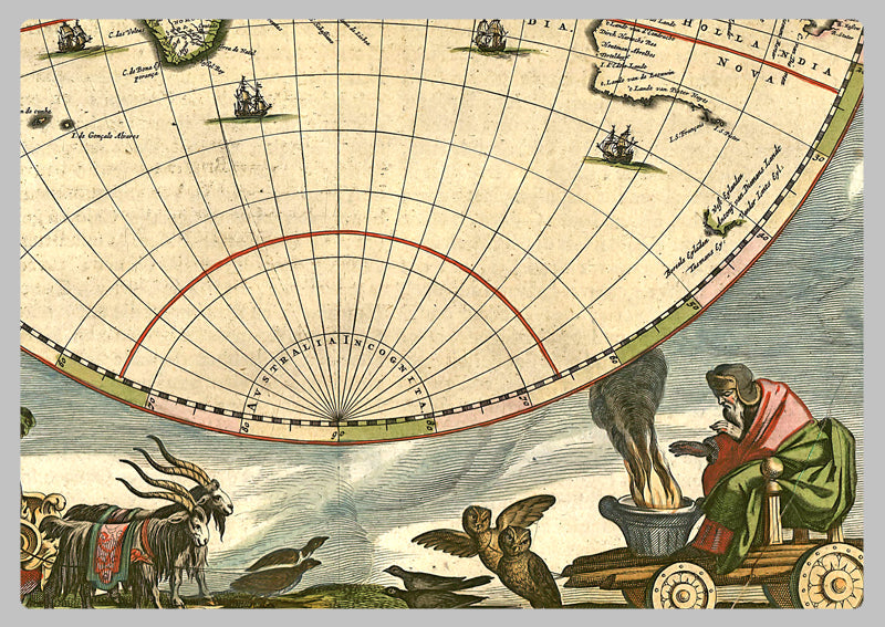 1662 - Map of the World by Joan Blaeu
