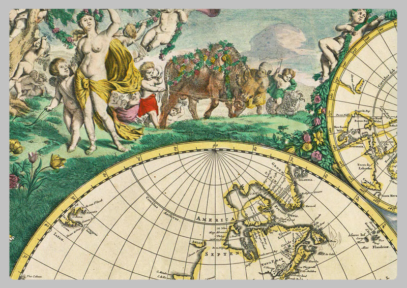 1670 - Nova Orbis Tabula by Frederik de Wit