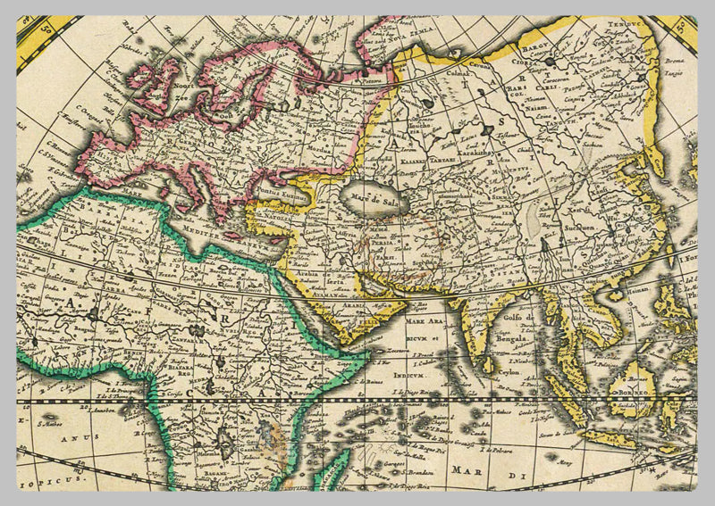 1670 - Nova Orbis Tabula by Frederik de Wit