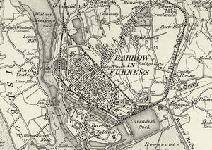 Barrow-In-Furness and Environs - Ordnance Survey of England and Wales ...