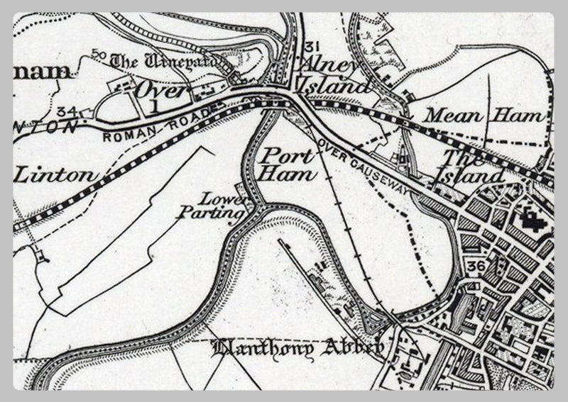 Gloucester and Environs - Ordnance Survey of England and Wales 1870 Series