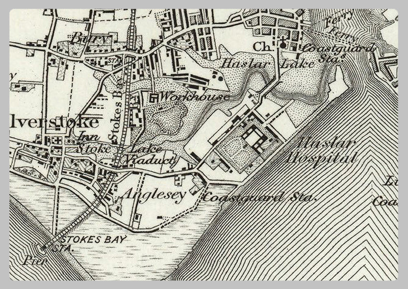 Portsmouth and Environs - Ordnance Survey of England and Wales 1870 Series