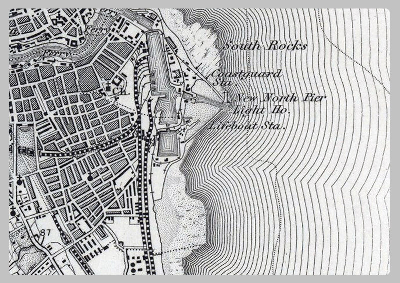 Sunderland and Environs - Ordnance Survey of England and Wales 1870 Series