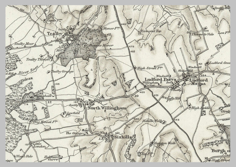 1890 Collection - Louth (Great Crimsby) Ordnance Survey Map