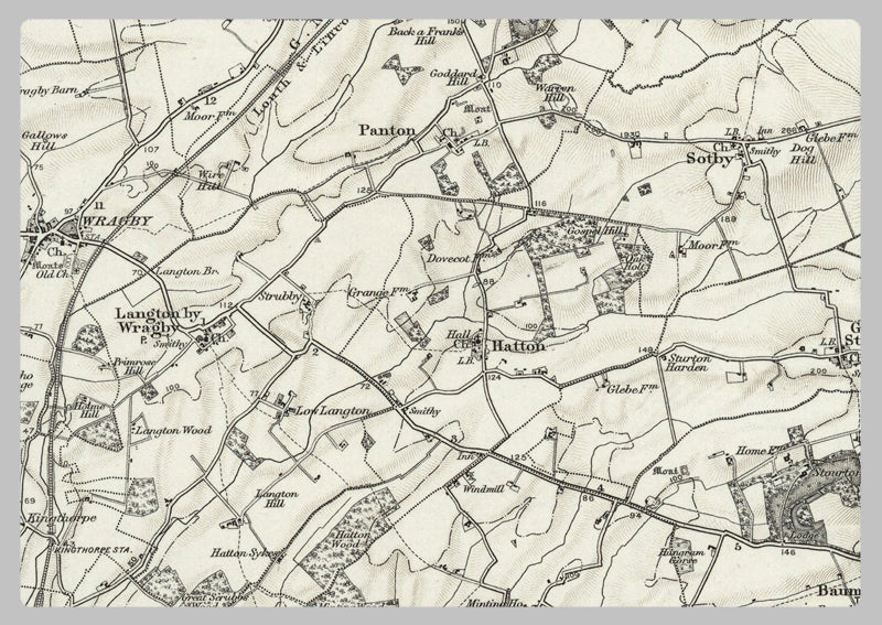 1890 Collection - Louth (Great Crimsby) Ordnance Survey Map