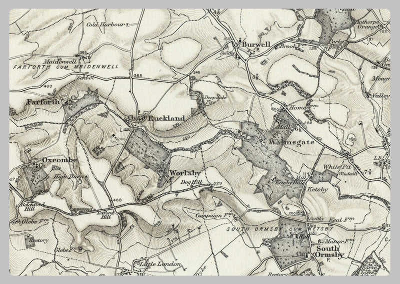 1890 Collection - Louth (Great Crimsby) Ordnance Survey Map