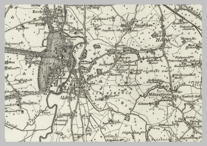 1890 Collection - Chester (Runcorn) Ordnance Survey Map