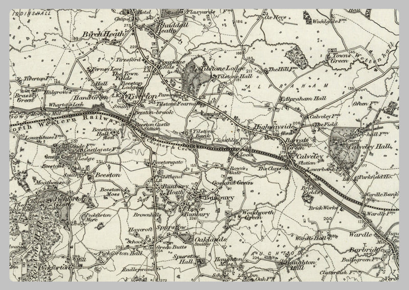 1890 Collection - Chester (Runcorn) Ordnance Survey Map