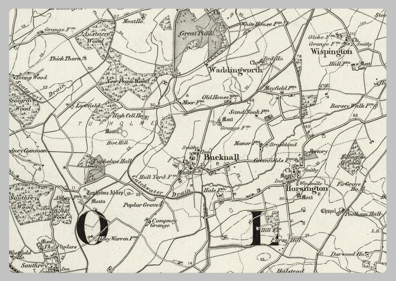 1890 Collection - Horncastle Ordnance Survey Map
