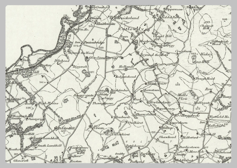 1890 Collection - Shopford Ordnance Survey Map