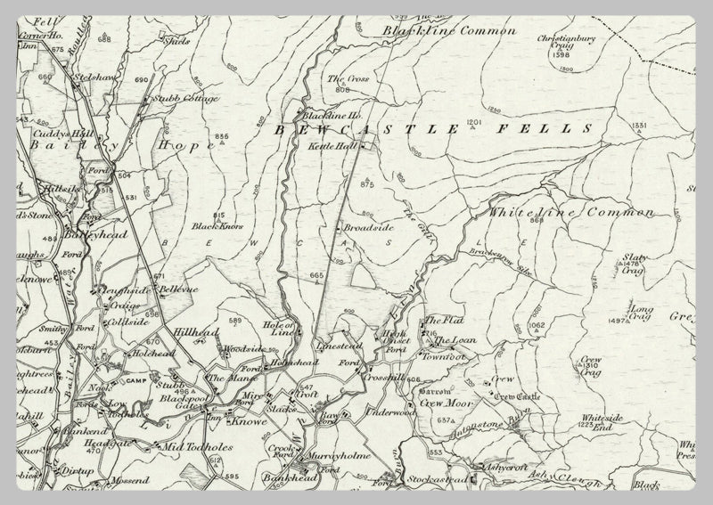 1890 Collection - Shopford Ordnance Survey Map
