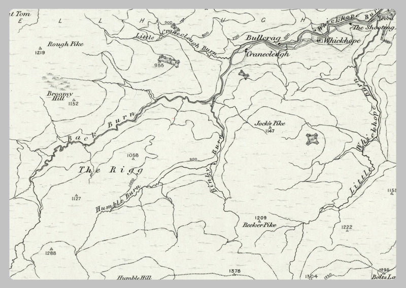 1890 Collection - Shopford Ordnance Survey Map