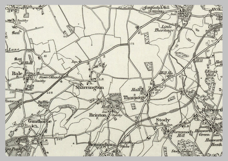 1890 Collection - Cromer Ordnance Survey Map