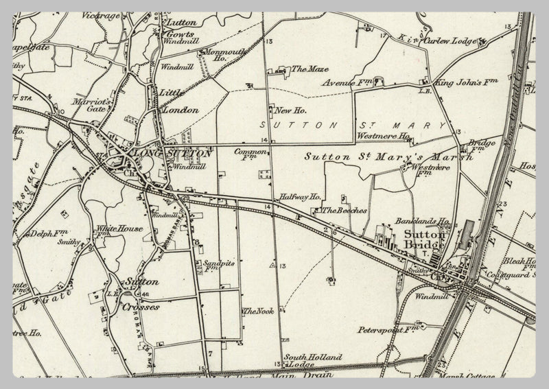 1890 Collection - King's Lynn Ordnance Survey Map