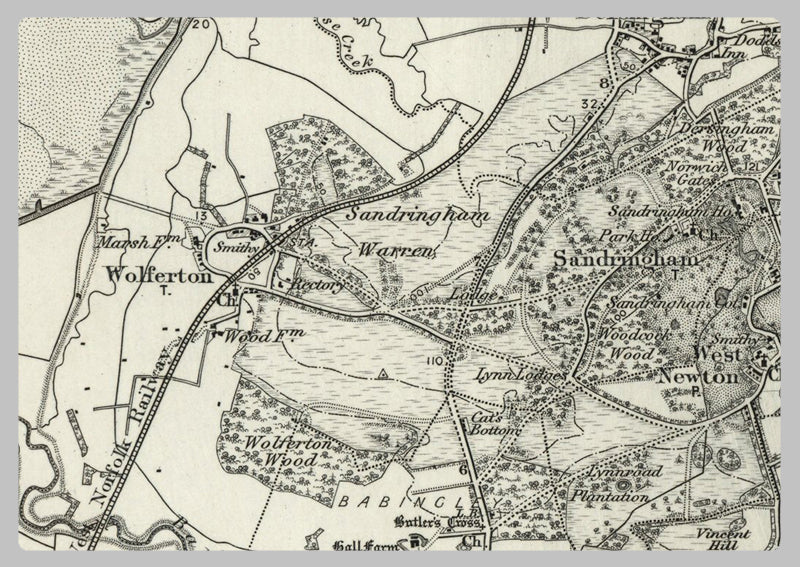 1890 Collection - King's Lynn Ordnance Survey Map