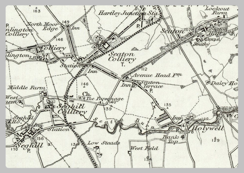 1890 Collection - Tynemouth Ordnance Survey Map