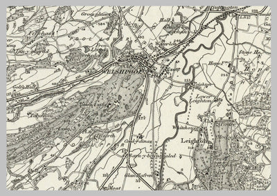 1890 Collection - Welshpool (Oswestry) Ordnance Survey Map– I Love Maps