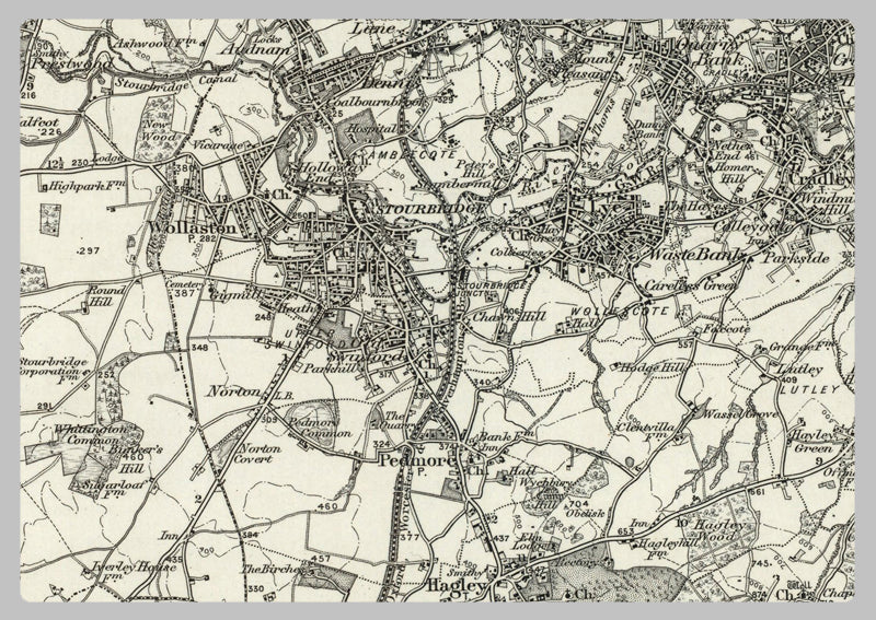 1890 Collection - Dudley (Wolverhampton) Ordnance Survey Map– I Love Maps