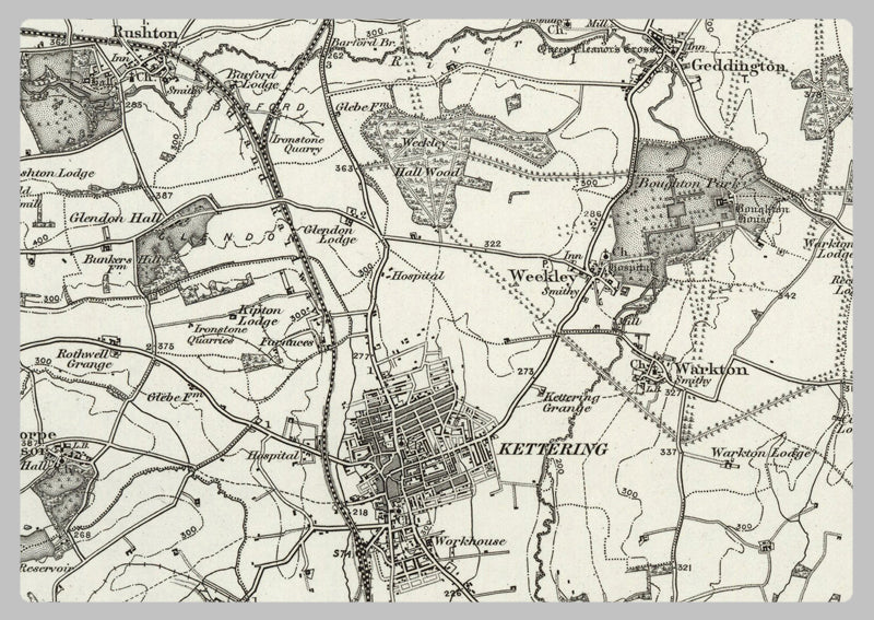 1890 Collection - Kettering (Stamford) Ordnance Survey Map– I Love Maps