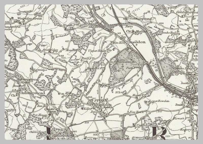 1890 Collection - Reading (Henley on Thames) Ordnance Survey Map