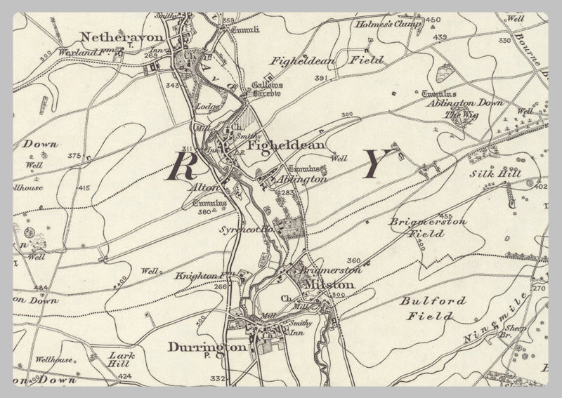 1890 Collection - Devizies (Malborough) Ordnance Survey Map