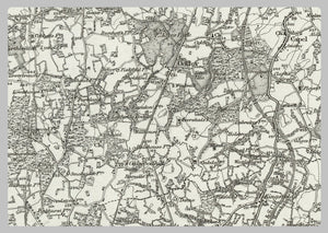 1890 Collection - Horsham (Reigate) Ordnance Survey Map– I Love Maps