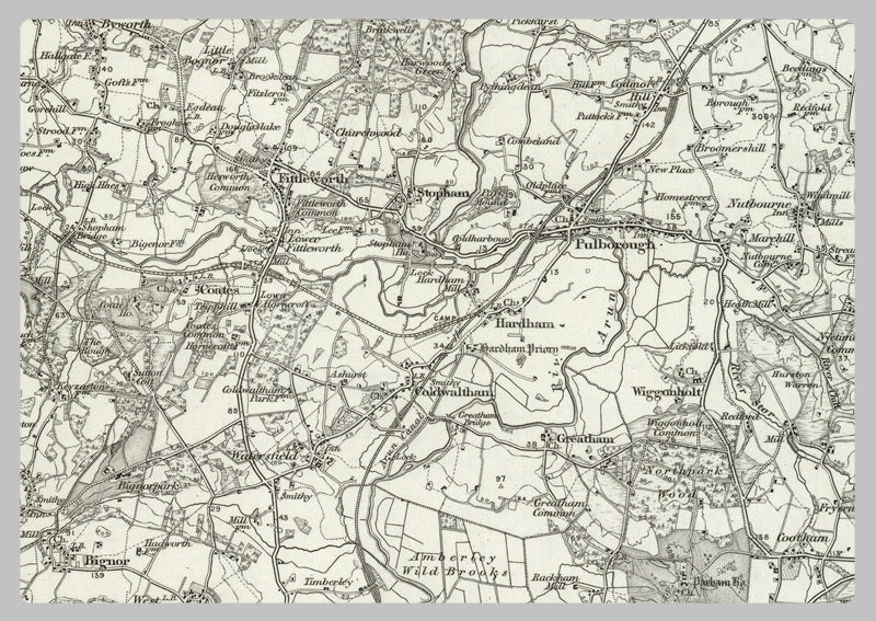 1890 Collection - Chichester (Haslemere) Ordnance Survey Map