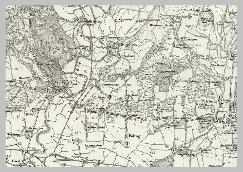 1890 Collection - Chichester (Haslemere) Ordnance Survey Map