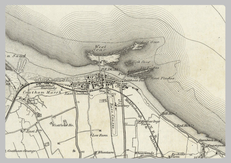 1890 Collection - Cuisborough Ordnance Survey Map