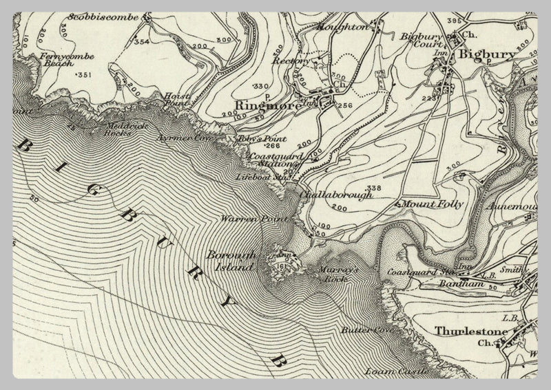 1890 Collection - Kingsbridge (Ivybridge) Ordnance Survey Map