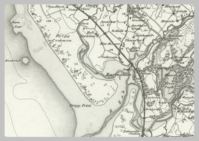 1890 Collection - Gosforth (Whitehaven) Ordnance Survey Map– I Love Maps