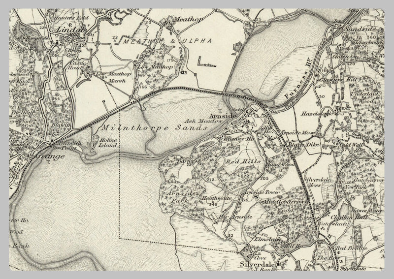 1890 Collection - Kirkby (Lonsdale) Ordnance Survey Map