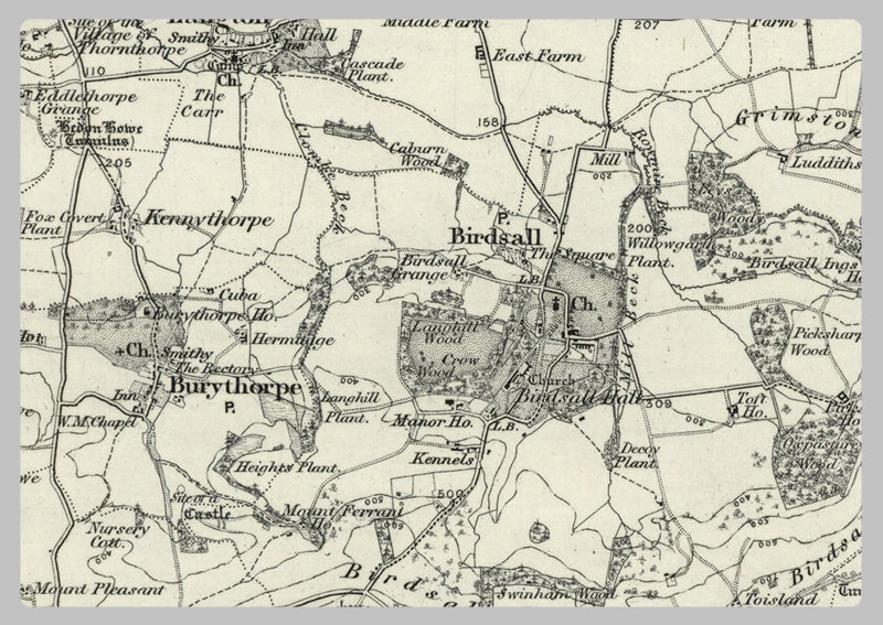 1890 Collection - York (Pickering) Ordnance Survey Map