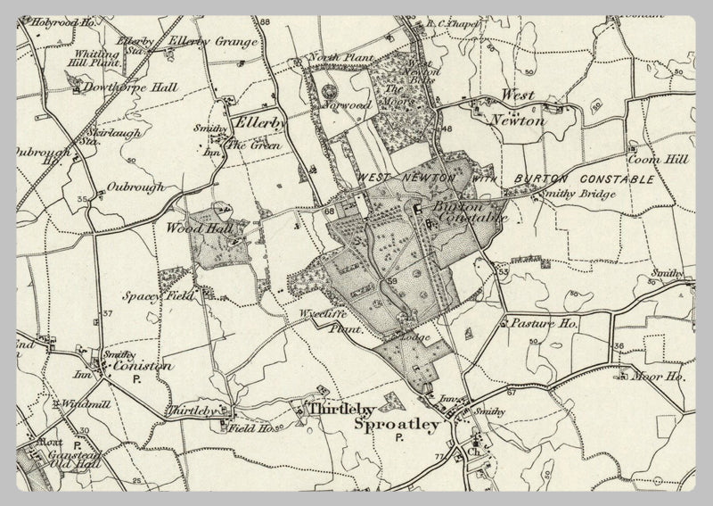 1890 Collection - Hornsea (Bridlington) Ordnance Survey Map