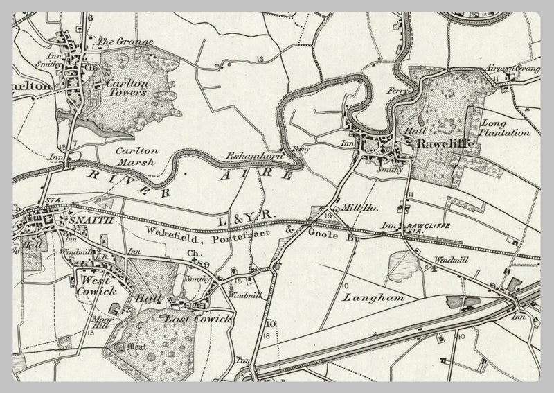 1890 Collection - Goole (Selby) Ordnance Survey Map– I Love Maps