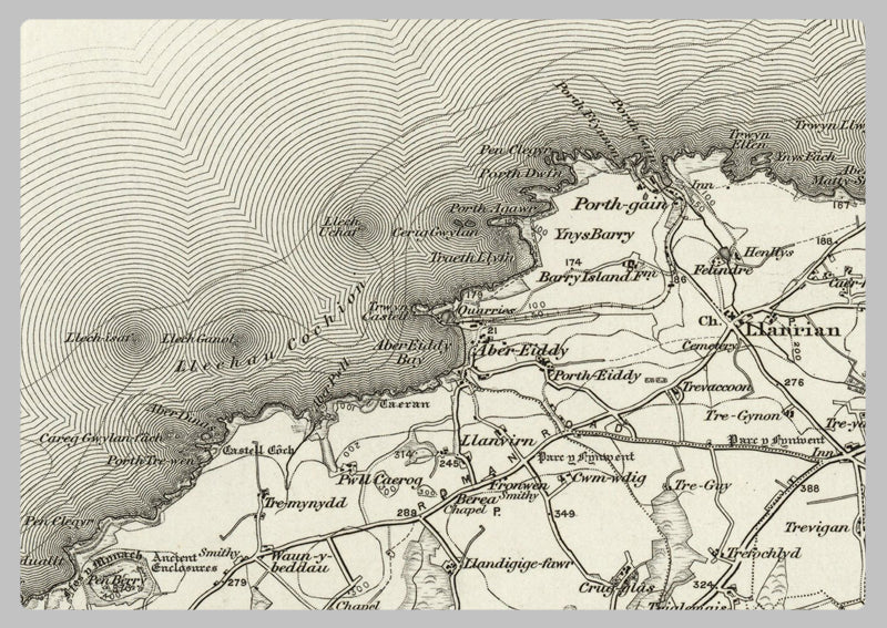 1890 Collection - St David's Ordnance Survey Map
