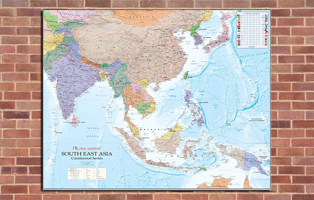 South East Asia Political Map