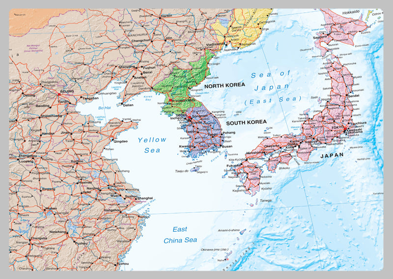 South East Asia Political Map