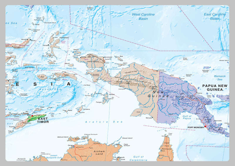 South East Asia Political Map