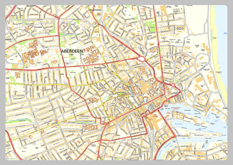 Aberdeen Street Map– I Love Maps