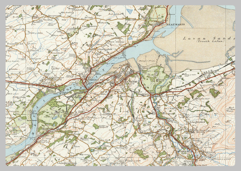 1920 Collection - Anglesey Ordnance Survey Map